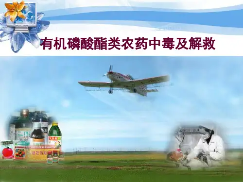 药理学：有机磷中毒及抢救(图文)