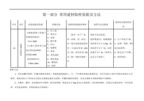 市政工程见证取样培训1231