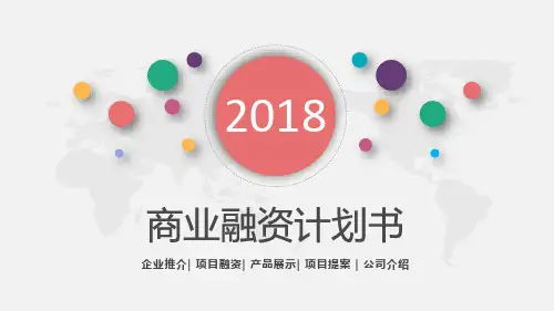 教育机构融资项目计划ppt