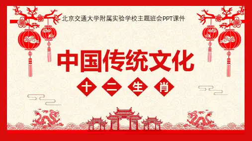 十二生肖PPT讲解课件