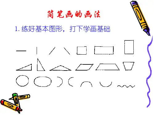 英语基础教学简笔画归纳(共28张PPT)