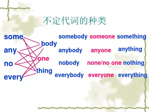 不定代词与不定副词ppt课件
