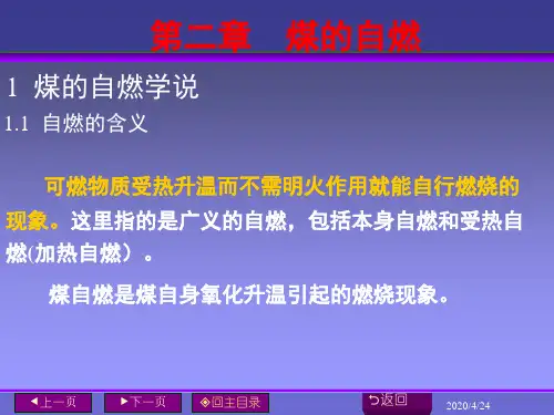 第二章 煤的自燃