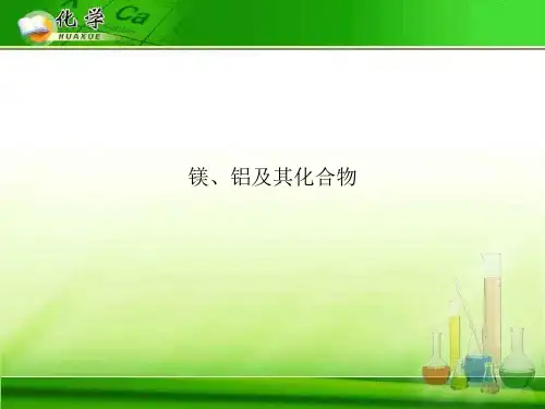 镁、铝及其化合物1 人教课标版精选教学PPT课件