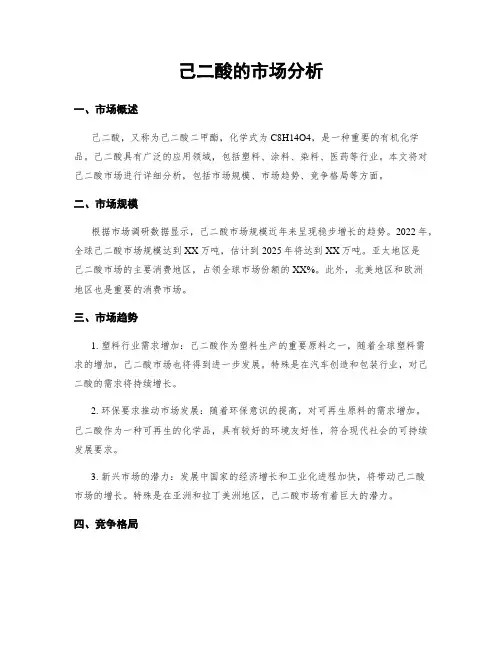 己二酸的市场分析