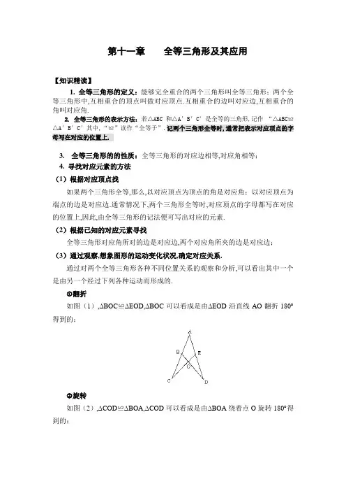 人教版初二上数学培优精编讲义教师版