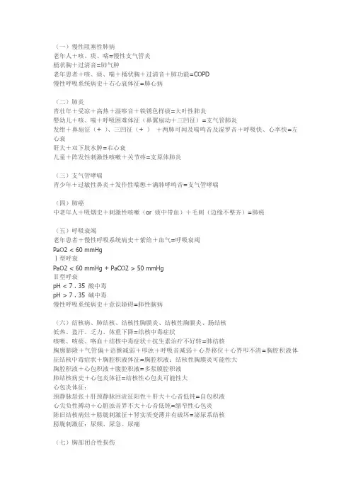 病例分析万能模板.