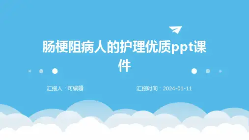 肠梗阻病人的护理优质ppt课件