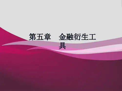 第五章  金融衍生工具 《证券投资学》PPT课件