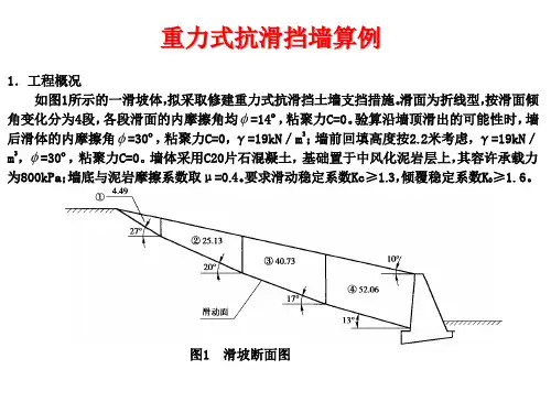 挡土墙设计-2