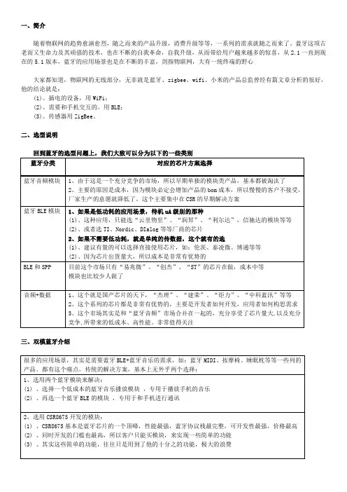 蓝牙模块如何应用于按摩椅手机控制