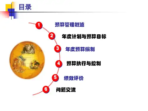 预算解析PPT