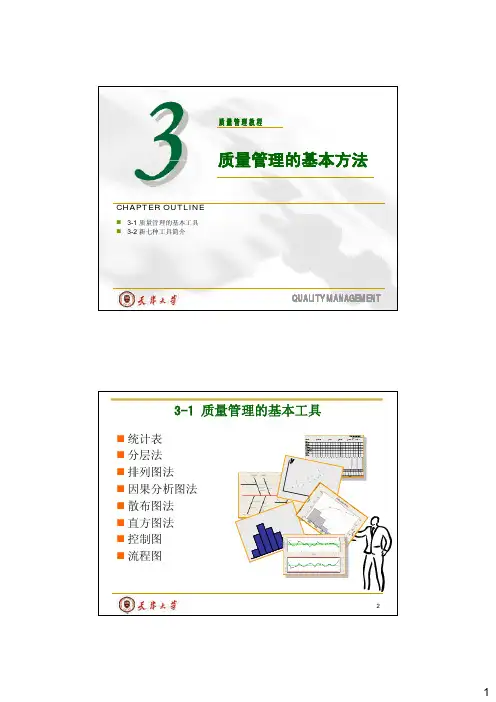 第三章 质量管理的基本方法
