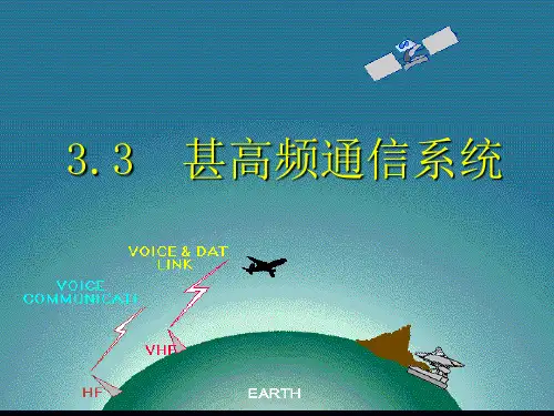 3.3VHF甚高频通信系统