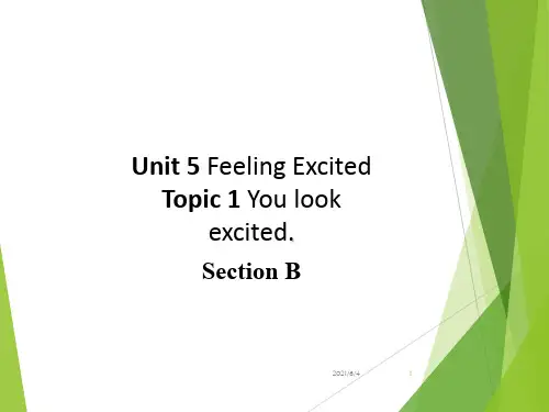 仁爱版八年级下册Unit5-Topic1-Section-BPPT课件