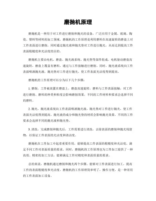 磨抛机原理