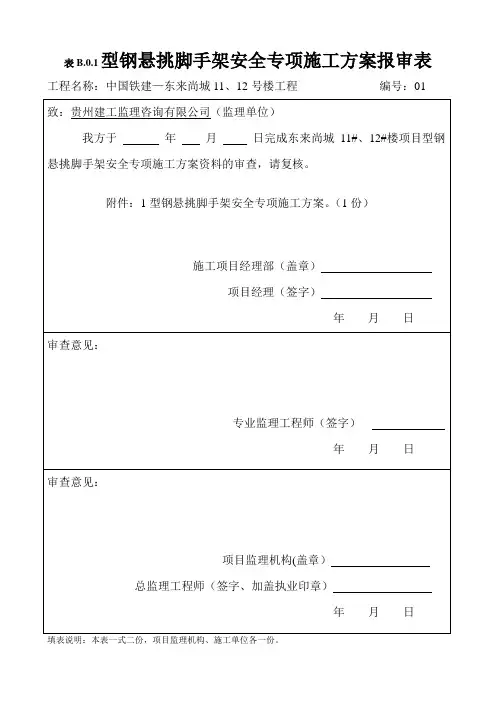 安全文件报审表分析