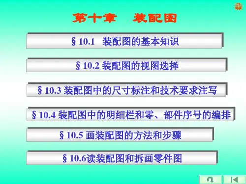 第十章 装配图(3)