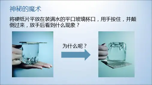 大气的压强PPT课件(初中科学)