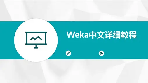 WEKA中文详细教程