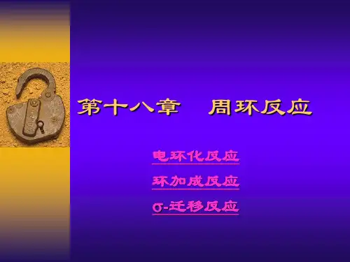 18第十八章周环反应