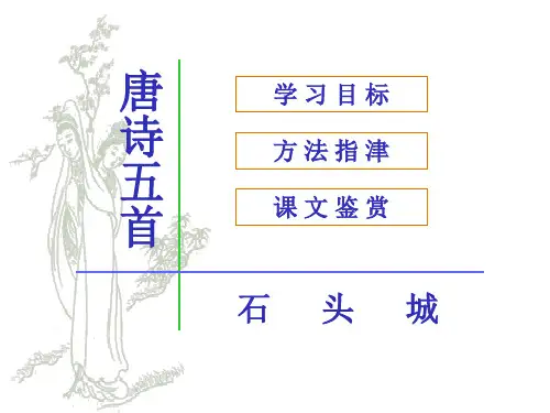 石头城 PPT课件 13 人教版