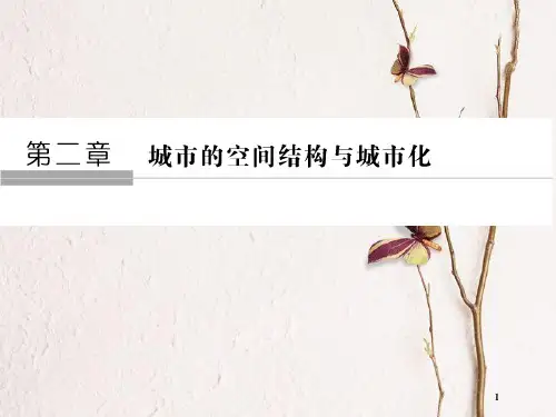 高中地理 第二章 城市的空间结构与城市化 第1节 城市的间空结构课件 中图版必修2.pptx