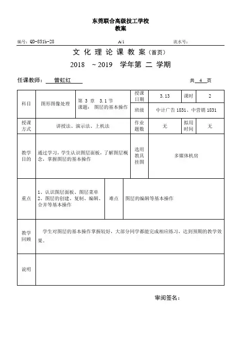 3.1图层基本操作