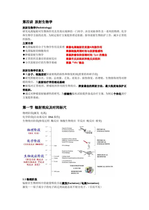 放射生物学重点