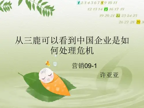 危机公关案例分析-PPT课件