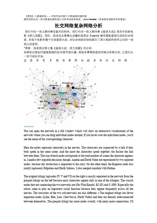 【最新】R语言案例：社会网络分析报告(附代码数据)