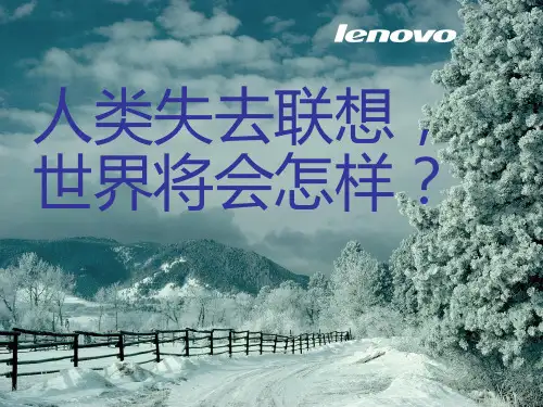 联想战略分析