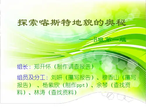 喀斯特地貌