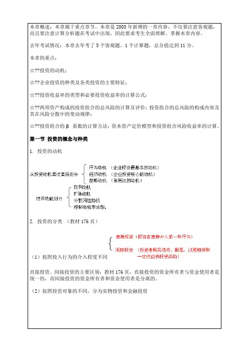 2015中级职称 财管 讲义82P