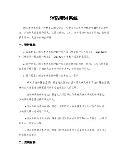 消防喷淋系统