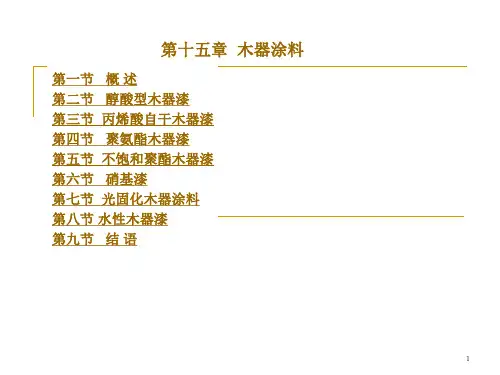15、木器漆