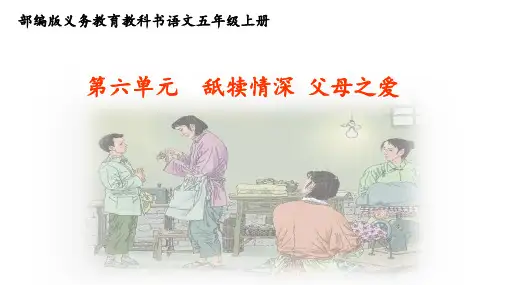 18慈母情深 课件(共35张PPT).ppt