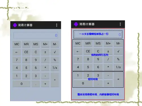 简易计算器设计