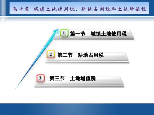 第10章 土地税 《中国税制》PPT课件