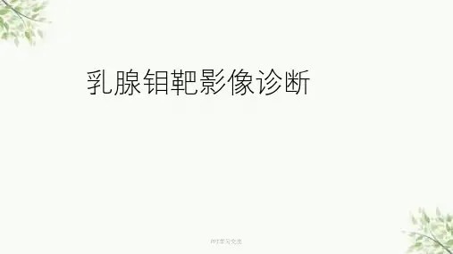 常见乳腺疾病的X线诊断ppt课件