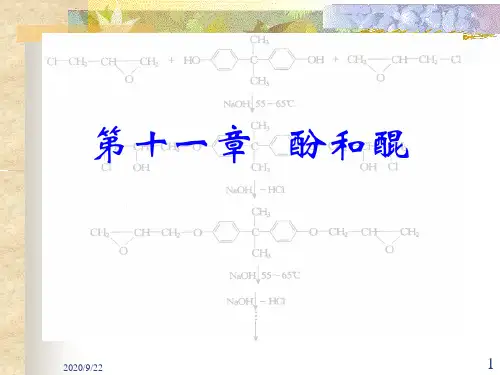 第十一章酚和醌详解