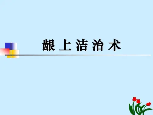 牙周病治疗医学PPT课件