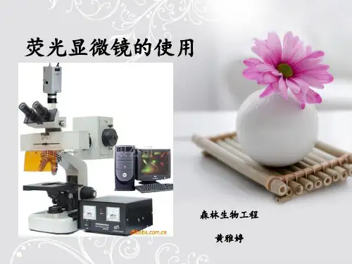 荧光显微镜详解