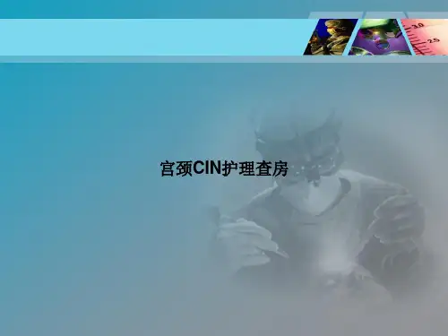 宫颈CIN护理查房讲课文档