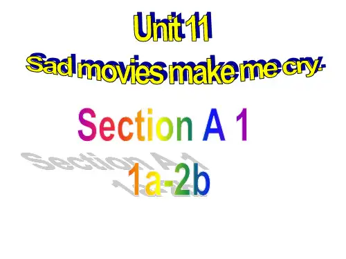 人教新目标九年级全册Unit 11 Section A 1 1a-2b(共12张PPT)