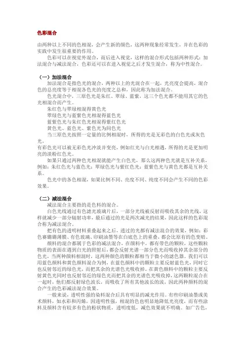 色彩混合