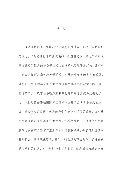 集团房地产营销策略研究报告