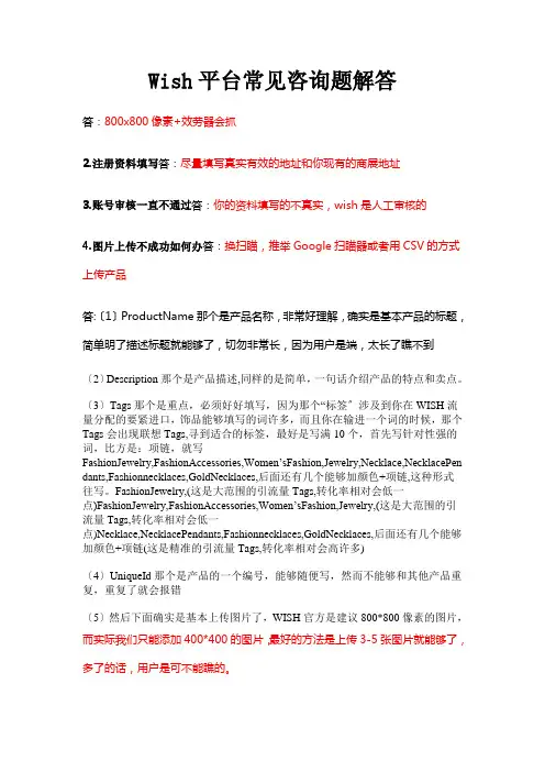 电子书Wish平台常见问题解答