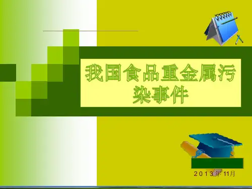 我国食品重金属污染事件 (2)