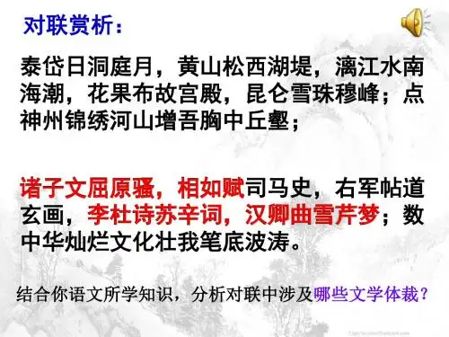 人民版高二历史必修三专题二第3课中国古典文学的时代 (4)